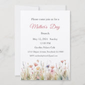 Einladung zur Mutter, Mittagessen am Muttertag (Vorderseite)