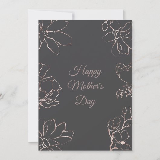 Einladung zur Mutter, Mittagessen am Muttertag (Rückseite)