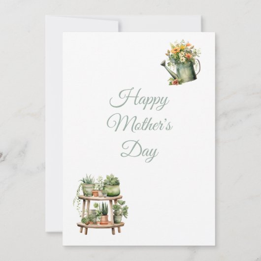 Einladung zur Mutter, Mittagessen am Muttertag (Rückseite)