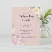 Einladung zur Mutter zum Mittagessen (Stehend Vorderseite)