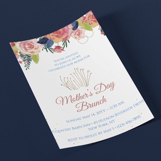 Einladung zur Muttertags-Brunch-Party Flyer