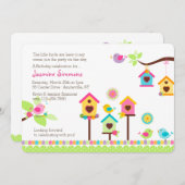 Einladung zur Nachbarschaft Birdie (Vorne/Hinten)