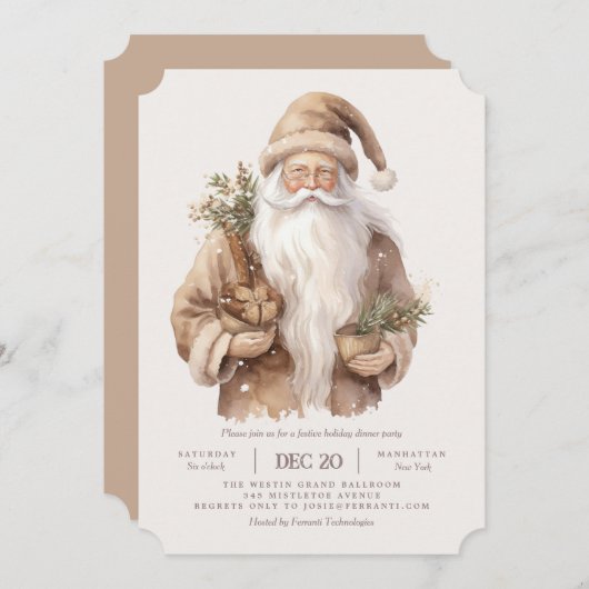 Einladung zur Naturfreitagung in Santa Claus (Vorne/Hinten)