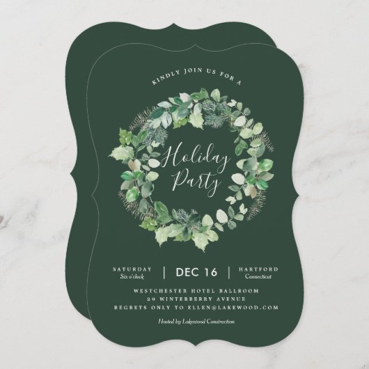 Einladung zur Naturkranken-Feier (Vorne/Hinten)