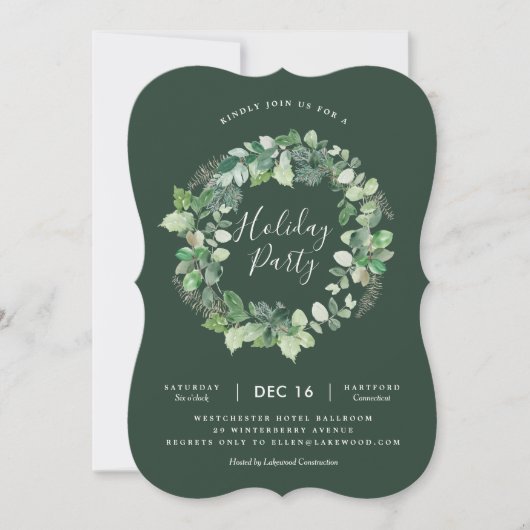 Einladung zur Naturkranken-Feier (Vorderseite)