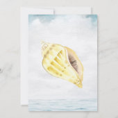 Einladung zur Nautischen Hochzeit (Rückseite)