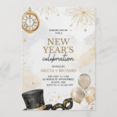 Einladung zur Neujahrsfeier (Vorderseite)
