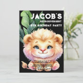 Einladung zur Neurodivergent Autistic Birthday Par (Stehend Vorderseite)