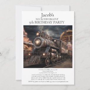 Einladung zur Neurodivergent Autistic Birthday Par