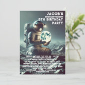 Einladung zur Neurodivergent Autistic Birthday Par (Stehend Vorderseite)