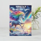 Einladung zur Neurodivergent Autistic Birthday Par (Stehend Vorderseite)