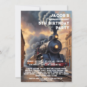 Einladung zur Neurodivergent Autistic Birthday Par
