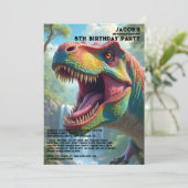 Einladung zur Neurodivergent Autistic Birthday Par (Stehend Vorderseite)