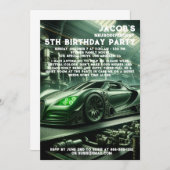 Einladung zur Neurodivergent Autistic Birthday Par (Vorne/Hinten)