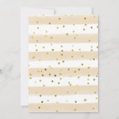 Einladung zur neutralen Babydusche für die Geschle (Rückseite)