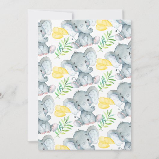 Einladung zur neutralen Kopfschottendusche (Rückseite)