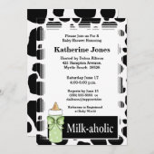 Einladung zur neutralen Milchdusche (Vorne/Hinten)