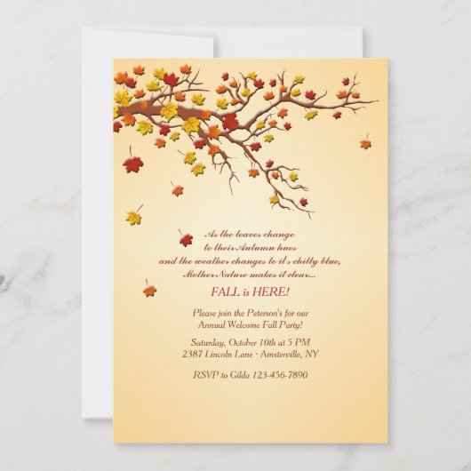 Einladung zur Niederlassung (Vorderseite)