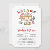 Einladung zur niedlichen Feier (Vorderseite)