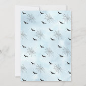 Einladung zur niedlichen Kinderdusche (Rückseite)