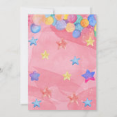 Einladung zur niedlichen kleinen Monster Geburtsta (Rückseite)