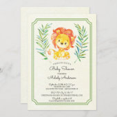 Einladung zur niedlichen Löwenneutralspülung (Vorne/Hinten)