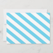 Einladung zur niedlichen RoboterGeburtstagsfeier (Rückseite)