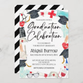 Einladung zur Nursing School Graduation Party (Vorne/Hinten)