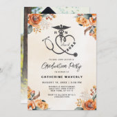 Einladung zur Nursing School Graduation Party (Vorne/Hinten)