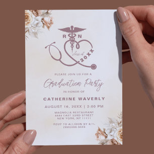 Einladung zur Nursing School Graduation Party