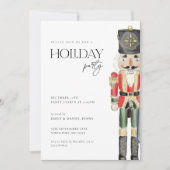 Einladung zur Nutcracker Holiday Party (Vorderseite)