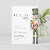 Einladung zur Nutcracker Holiday Party (Stehend Vorderseite)