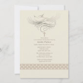 Einladung zur Ohrtaube (Vorderseite)