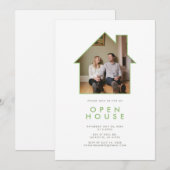 Einladung zur Open-House-Party (Vorne/Hinten)