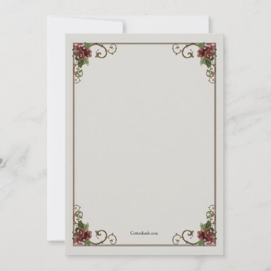 Einladung zur Opulenz (Rückseite)