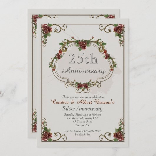 Einladung zur Opulenz (Vorne/Hinten)