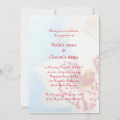 Einladung zur Orchideen-Verlobung (Rückseite)