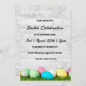 Einladung zur Osterbrunch- und Eierjagd (Vorne/Hinten)