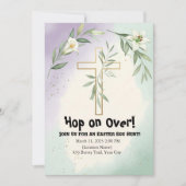 Einladung zur Ostereierjagd (Vorderseite)