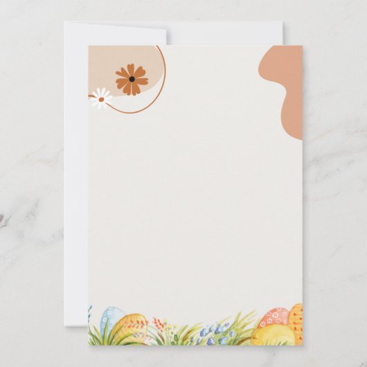 Einladung zur Ostereierjagd  (Rückseite)