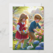 Einladung zur Ostereierjagd (Rückseite)