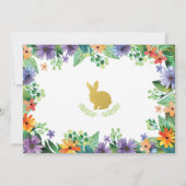 Einladung zur Osterfeier Foto (Rückseite)