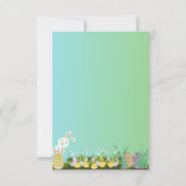 Einladung zur Ostergrüne Eizelljagd (Rückseite)