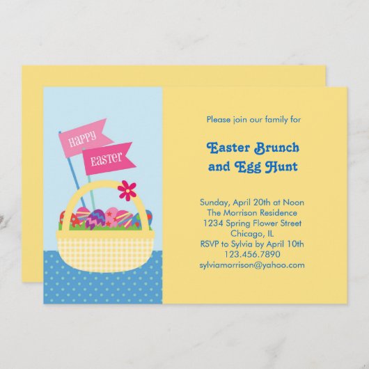 Einladung zur Ostergruppe (Vorne/Hinten)