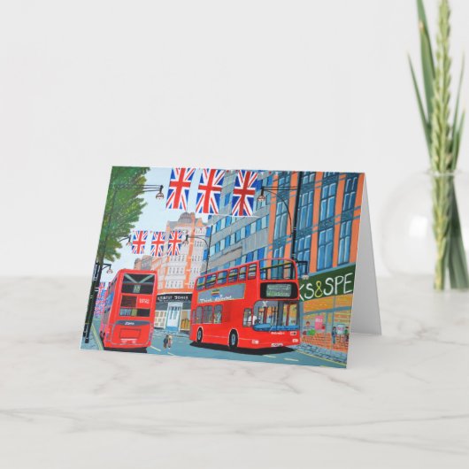 Einladung zur Oxford Street (Vorderseite)