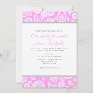 Einladung zur Paisley Hochzeit