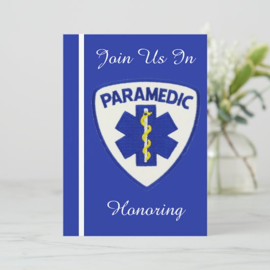 Einladung zur paramedizinischen Ruhestandsregelung (Stehend Vorderseite)