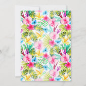 Einladung zur paritätischen Graduierung von rosa T (Rückseite)