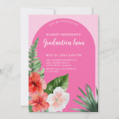 Einladung zur paritätischen Graduierung von rosa T (Vorderseite)