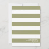 Einladung zur Party für Lebensmittelverkostungen (Rückseite)